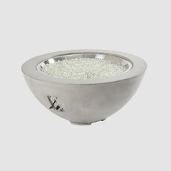 Outdoor Greatroom Company 42-inch Natural Gray Cove Round Gas Fire Pit Bowl - Pristine Home & Wellness