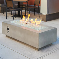 Outdoor Greatroom Company 54-inch Natural Gray Cove Linear Gas Fire Table - Pristine Home & Wellness