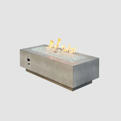 Outdoor Greatroom Company 54-inch Natural Gray Cove Linear Gas Fire Table with Direct Spark Ignition - Natural Gas - Pristine Home & Wellness