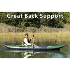 Sea Eagle Deluxe Inflatable Kayak Seat Green - DKSG - Pristine Home & Wellness