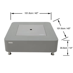 Elementi Perth Fire Pit Table - Ethanol Fuel - Pristine Home & Wellness