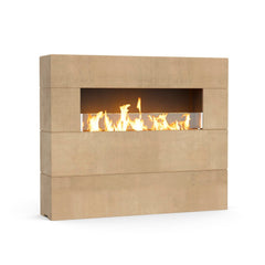 American Fyre Designs Milan Tall Linear Outdoor Gas Fireplace - Pristine Home & Wellness