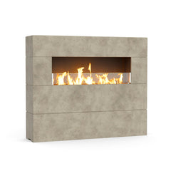 American Fyre Designs Milan Tall Linear Outdoor Gas Fireplace - Pristine Home & Wellness