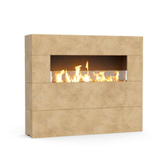 American Fyre Designs Milan Tall Linear Outdoor Gas Fireplace - Pristine Home & Wellness