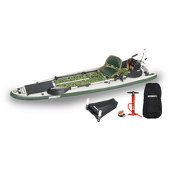 Sea Eagle FS126 FishSUP 126 Inflatable Fishing Stand-Up Paddleboard - Pristine Home & Wellness