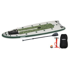 Sea Eagle FS126 FishSUP 126 Inflatable Fishing Stand-Up Paddleboard - Pristine Home & Wellness