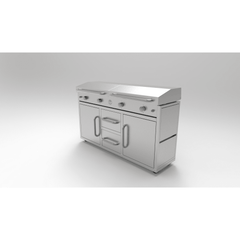 Le Griddle Cart for 60-inch Grand Texan-4 Burner Gas Griddle - GFCART160 - Pristine Home & Wellness