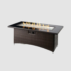 Outdoor Greatroom Company Balsam Montego Linear Gas Fire Pit Table - Pristine Home & Wellness