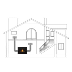 Majestic Heat-Zone Kit with Fan - HEAT-ZONE-GAS - Pristine Home & Wellness