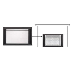 Majestic 25-inch Clean Screen Front - Bronze - CSFI25NB - Pristine Home & Wellness