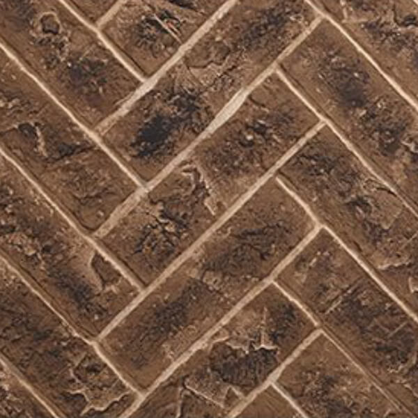 Majestic 42-Inch Herringbone Brick Interior Panels – Tavern Brown – BRICKMQ42HB-B - Pristine Home & Wellness