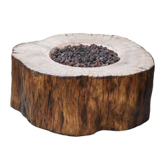 Elementi Redwood Manchester Fire Pit Table - Pristine Home & Wellness