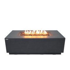 Elementi Andes Fire Pit Table with Internal Propane Tank Holder- Propane Fuel - Pristine Home & Wellness