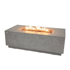 Elementi Andes Fire Pit Table with Internal Propane Tank Holder- Propane Fuel - Pristine Home & Wellness