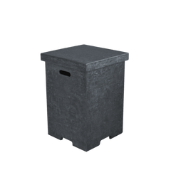 Elementi Travertine Square Tank Cover - Pristine Home & Wellness