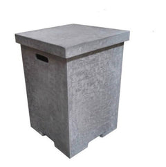 Elementi Travertine Square Tank Cover - Pristine Home & Wellness
