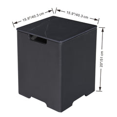 Elementi Plus Square Tank Cover - ONB401 - Pristine Home & Wellness