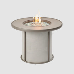 Outdoor Greatroom Company Gray Stonefire Round Gas Fire Pit Table - Pristine Home & Wellness