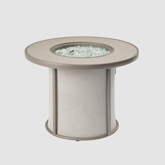 Outdoor Greatroom Company Gray Stonefire Round Gas Fire Pit Table - Pristine Home & Wellness