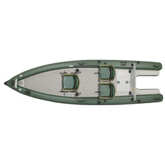 Sea Eagle Tandem Green Locking Swivel Seats with 7" Pedestals - SSFRAME2 - Pristine Home & Wellness