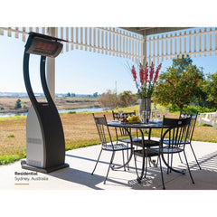 Bromic Heating BH0510001 - Tungsten Smart-Heat 500 Series Portable Gas Heater - Liquid Propane - Pristine Home & Wellness