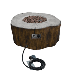 Elementi Redwood Manchester Fire Pit Table - Pristine Home & Wellness
