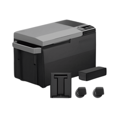 EcoFlow Glacier Smart Portable Freezer + Glacier Extra Plug-In Battery + Glacier Detachable Wheels and Lever Bundle