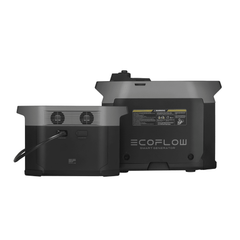 Ecoflow Delta Max 2000 Portable Power Station + Portable Dual Fuel Smart Generator Bundle - Pristine Home & Wellness