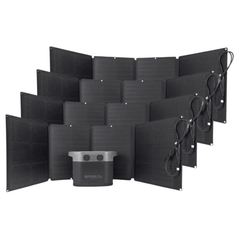 EcoFlow Delta 1300 Portable Power Station + 4 EcoFlow Foldable 110W Solar Panel Bundle