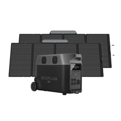 EcoFlow Delta Pro Portable Power Station + 2 Foldable 400W Solar Panels Bundle - Pristine Home & Wellness