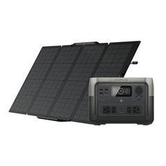 EcoFlow River 2 Max Portable Power Station + Foldable 160W Solar Panel Bundle