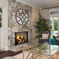 Majestic Ashland 42-inch Radiant Wood Burning Fireplace with Natural Gray Hearth Refractory - Pristine Home & Wellness