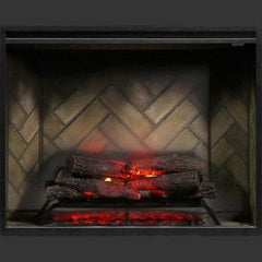 Dimplex Revillusion® 36" Portrait Built-In Firebox, Herringbone