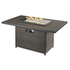 Outdoor Greatroom Company Brooks Rectangular Gas Fire Pit Table - Pristine Home & Wellness