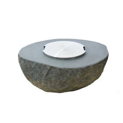 Elementi Boulder Fire Pit Stainless Steel Cover - Pristine Home & Wellness