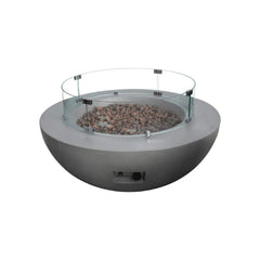 Elementi Luna Bowl Fire Pit Wind Screen - Pristine Home & Wellness