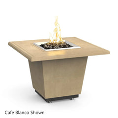 American Fyre Designs Cosmopolitan Square Outdoor Gas Firetable - Pristine Home & Wellness