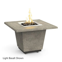 American Fyre Designs Cosmopolitan Square Outdoor Gas Firetable - Pristine Home & Wellness