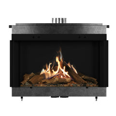 Faber MatriX Firebox, Natural Gas, Three-sided, Bay, 41" X 26"