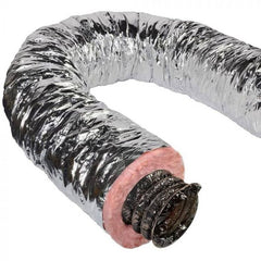Majestic 4" 100mm Insulated Flex Duct for Outside Air - Two 42" 1065mm Sections - Pristine Home & Wellness