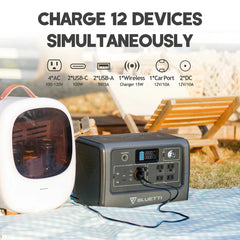 Bluetti EB70S Portable Power Station - 800W 716Wh