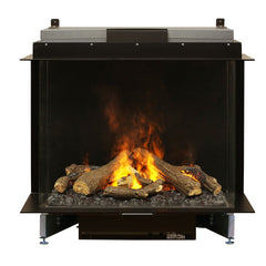 Faber e-MatriX Electric Firebox, Three-sided, Bay, 32"X26"