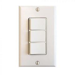 Majestic 3 Toggle Wall Switch for Multi-Color Selection - LED-SWITCH - Pristine Home & Wellness