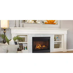 Majestic Quartz 36-inch Platinum Top/Rear Direct Vent Fireplace with Intellifire Touch ignition NG - Pristine Home & Wellness