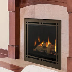 Majestic Meridian 42"Top/Rear Direct Vent Unit with Intellifire Touch ignition- Liquid Propane - Pristine Home & Wellness
