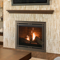Majestic - Meridian 36" Traditional Direct Vent Gas Fireplace With IntelliFire Touch Ignition System - Pristine Home & Wellness