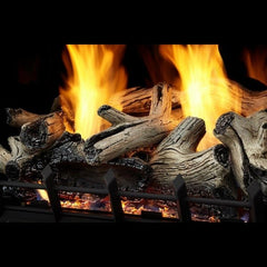 Monessen 24" 6 piece Beachcomber Burncrete refractory log set for Natural Blaze VF 24" burner - Pristine Home & Wellness
