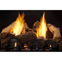 Monessen 30" 7pc Berkley Oak refractory log set for Natural Blaze VF 24" burner - Pristine Home & Wellness