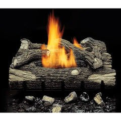 Monessen 24" Mountain Oak 5-piece Multi-Log Set. For use with EYF 24 burner. - Pristine Home & Wellness