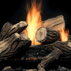 Monessen 22" 8 piece Mojo Burncrete Refractory Log Set for MOJO22 Burner - Pristine Home & Wellness